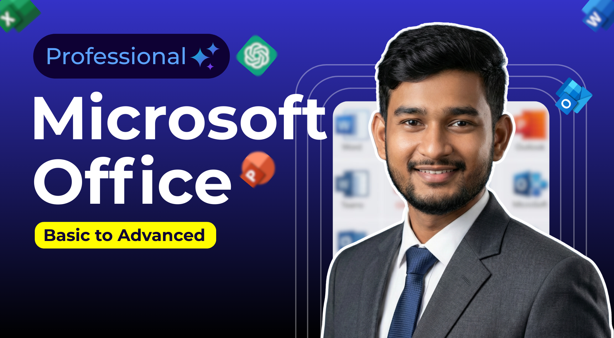 Microsoft Office With AI: Beginner to Advanced